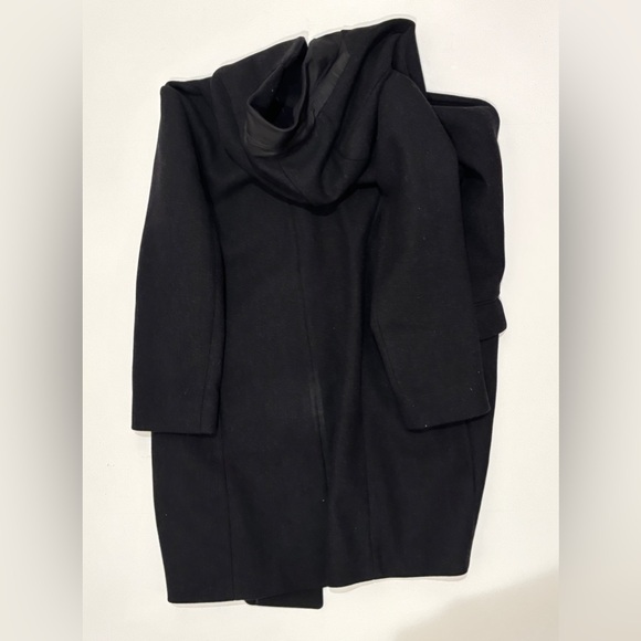 Prada women’s Black Hooded Coat size EU 42 - Picture 4 of 4